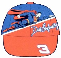 Dale Earnhardt Jr Superman Flying cap